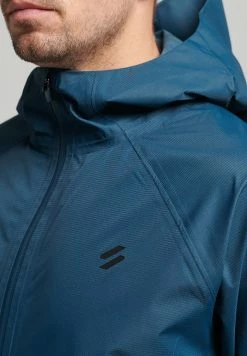 Superdry SPORT - Waterproof Jacket - Blue Bottle -Superdry Shop 200f1426353d4eed9e13a82f161b0edd