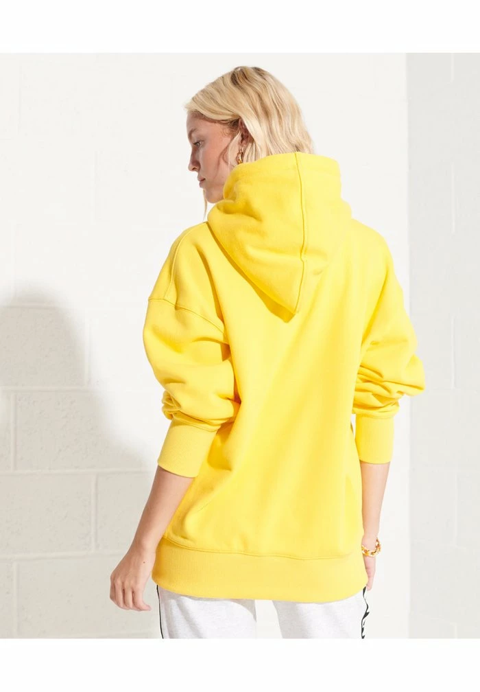 Superdry APPLIQUE OVERSIZED - Hoodie - Nautical Yellow 2 Superdry APPLIQUE OVERSIZED - Hoodie - Nautical Yellow - Image 2