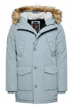 Superdry EVEREST - Winter Coat - Skylark -Superdry Shop 204198f10fee4c94b490eead4d3a946a