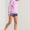 Superdry ORANGE LABEL - Hoodie - Lavender Marl