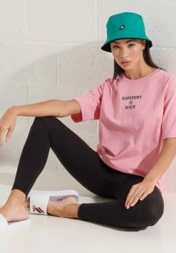 Superdry Print T-shirt - Montauk Blush -Superdry Shop 20e56807c2964b3a9d9b3463b039b9e3