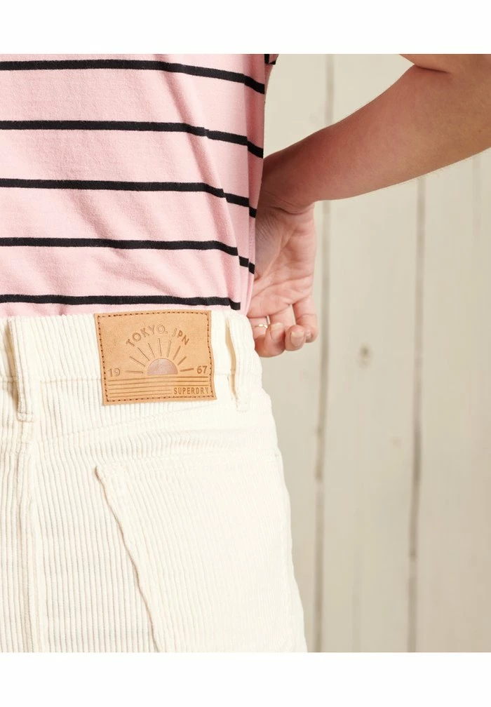 Superdry Mini Skirt - Oyster 4 Superdry Mini Skirt - Oyster - Image 4