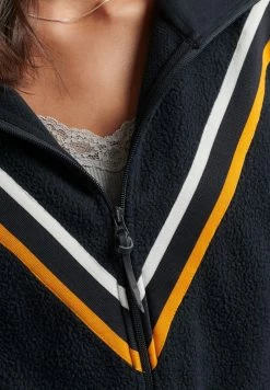 Superdry VINTAGE CHEVRON POLAR - Fleece Jacket - Eclipse Navy -Superdry Shop 20ec49886b6943a69718d448ba706d66