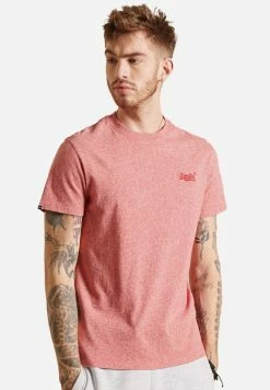 Superdry VINTAGE-LOGO - Basic T-shirt - Mid Red Grit