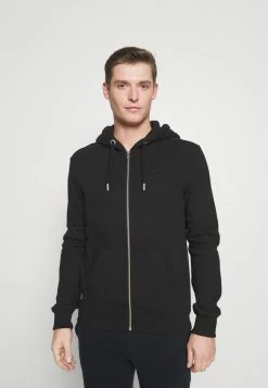 Superdry VINTAGE LOGO ZIPHOOD - Zip-up Sweatshirt - Black