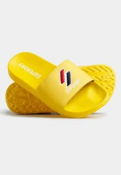 Superdry CORE - Pool Slides - Yellow -Superdry Shop 2149ca48b96d4ced8b1d90e71e6ad6c2