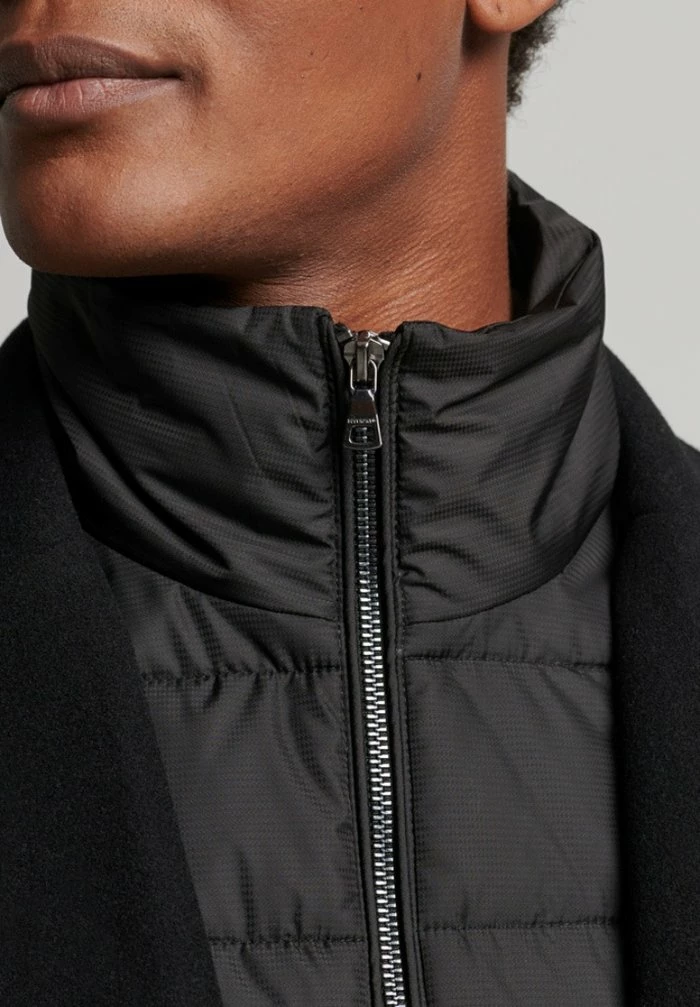 Superdry DETACHABLE LINING TOWN - Short Coat - Black 6 Superdry DETACHABLE LINING TOWN - Short Coat - Black - Image 6