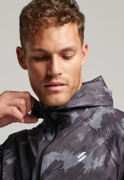Superdry SPORT - Waterproof Jacket - Brush Camo Dark -Superdry Shop 21591462350c40b08f383f9aed977349