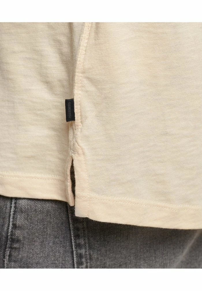 Superdry HENLEY - Long Sleeved Top - Oatmeal 5 Superdry HENLEY - Long Sleeved Top - Oatmeal - Image 5
