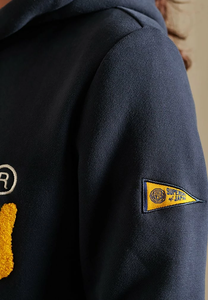 Superdry VINTAGE LOGO SOURCE - Sweatshirt - Eclipse Navy 3 Superdry VINTAGE LOGO SOURCE - Sweatshirt - Eclipse Navy - Image 3