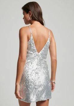 Superdry SPARKLY CAMI MINI - Cocktail Dress / Party Dress - Matt Silver Sequin 8 Superdry SPARKLY CAMI MINI - Cocktail Dress / Party Dress - Matt Silver Sequin -Superdry Shop 21ed9182115d4836a0c8131c4a2d988c