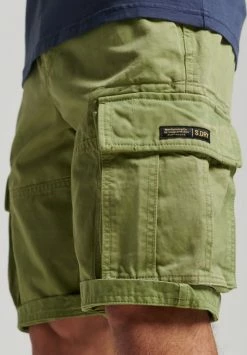 Superdry VINTAGE CORE - Shorts - Trekking Olive -Superdry Shop 22286002a49647d3addc0b34841a7fe7