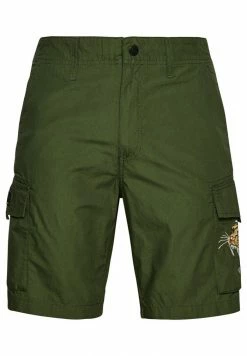 Superdry PATCHED ALPHA - Shorts - Soldier Olive -Superdry Shop 2236cdbb5e5d46c4be811e310dd32a36