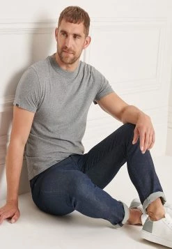 Superdry Basic T-shirt - Noos Grey Marl 6 Superdry Basic T-shirt - Noos Grey Marl -Superdry Shop 2292bfa02e814b489bec4612d9f558cd