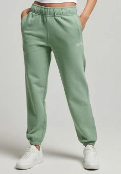 Superdry Tracksuit Bottoms - Granite Green
