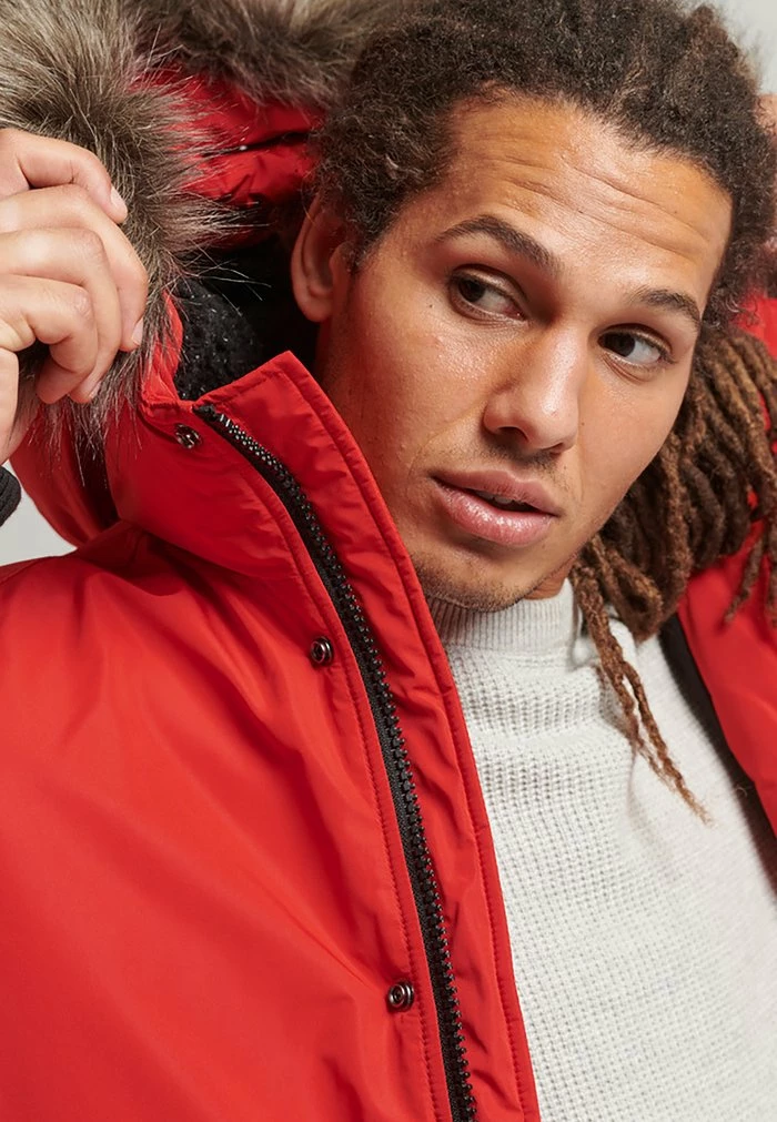 Superdry EVEREST - Winter Jacket - Deep Berry 2 Superdry EVEREST - Winter Jacket - Deep Berry - Image 2