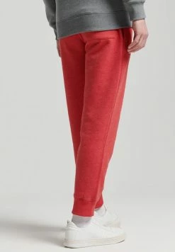 Superdry Tracksuit Bottoms - Papaya Red Marl