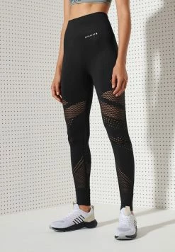 Superdry Leggings - Trousers - Black