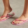 Superdry VINTAGE - T-bar Sandals - Tropical Pink