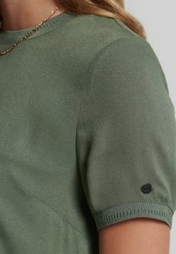 SUPERDRY WOVEN T-SHIRT DRESS - Jersey Dress - Thyme -Superdry Shop 23406d90cc424e4b95f3f18f4638850f