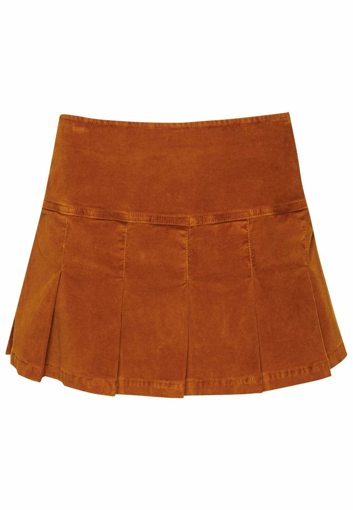 Superdry Pleated Skirt - Caramel Café 4 Superdry Pleated Skirt - Caramel Café - Image 4