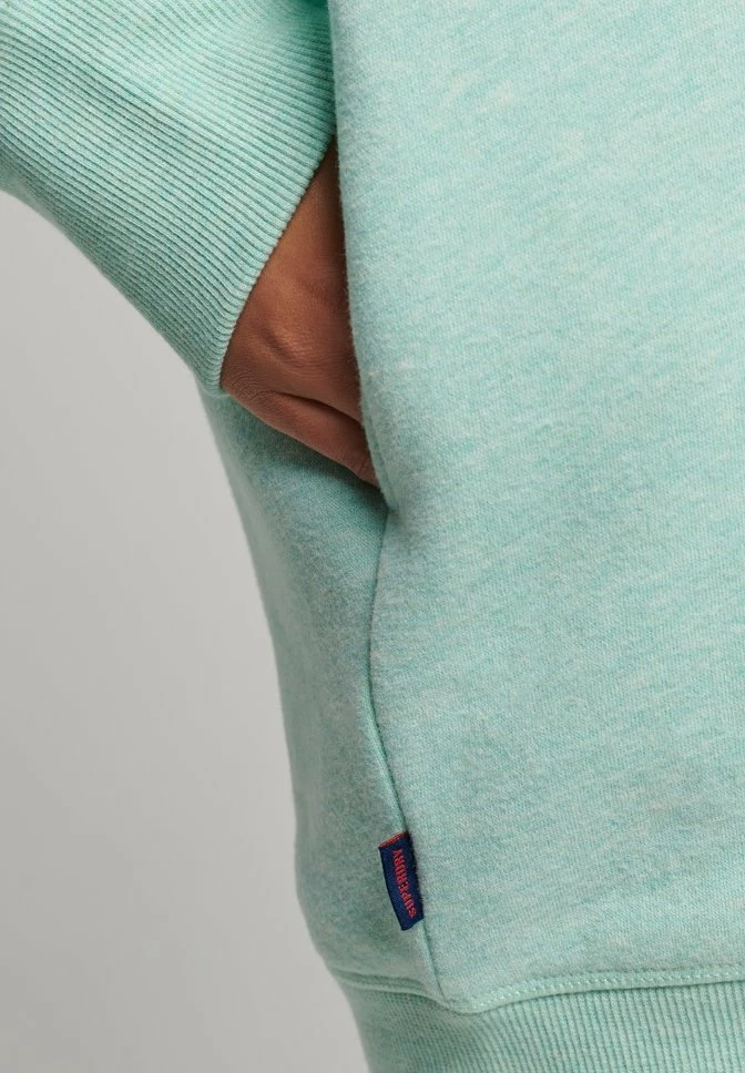 Superdry EMBROIDERED LOGO - Day Dress - Minted Marl 4 Superdry EMBROIDERED LOGO - Day Dress - Minted Marl - Image 4