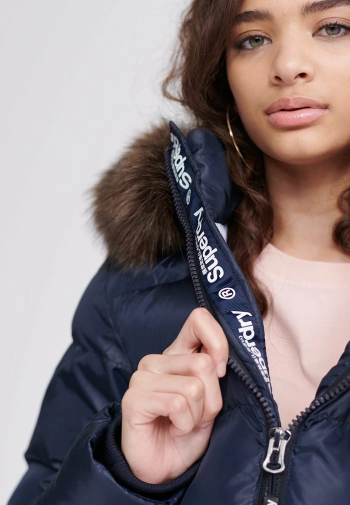 Superdry Winter Jacket - Navy 6 Superdry Winter Jacket - Navy - Image 6