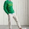 Superdry COLLEGIATE CREW NECK - Sweatshirt - Galvanised Green