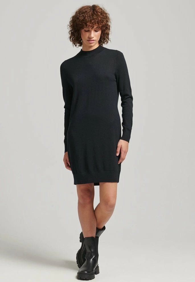 Superdry Shift Dress - Black 2 Superdry Shift Dress - Black - Image 2