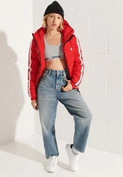 Superdry Bustier - Grey Marl