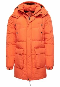 Superdry Winter Coat - Bold Orange -Superdry Shop 23f81c9b7ef24d60ade92da46007908e