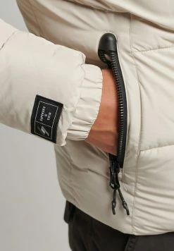 Superdry Winter Jacket - Pelican -Superdry Shop 240f6b1d0f5d4519a85c15cdd37ddb3b
