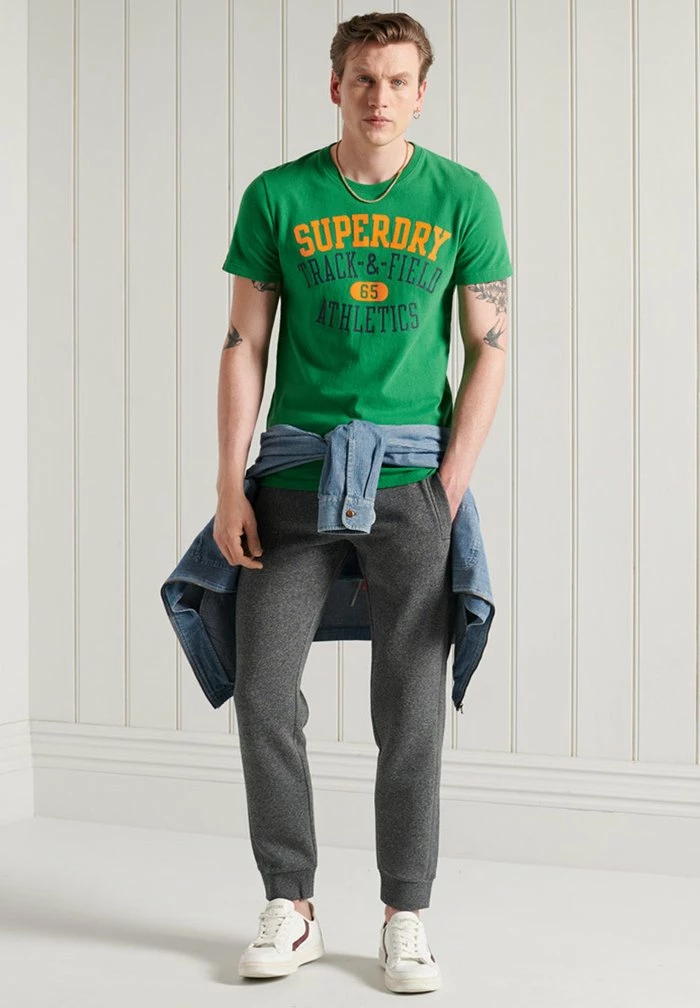 Superdry Print T-shirt - Galvanised Green 1 Superdry Print T-shirt - Galvanised Green