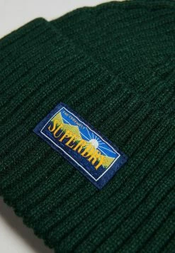 Superdry VINTAGE RADAR - Beanie - Enamel Green -Superdry Shop 24aa1f7cd6244fd985b9a85f070804c1