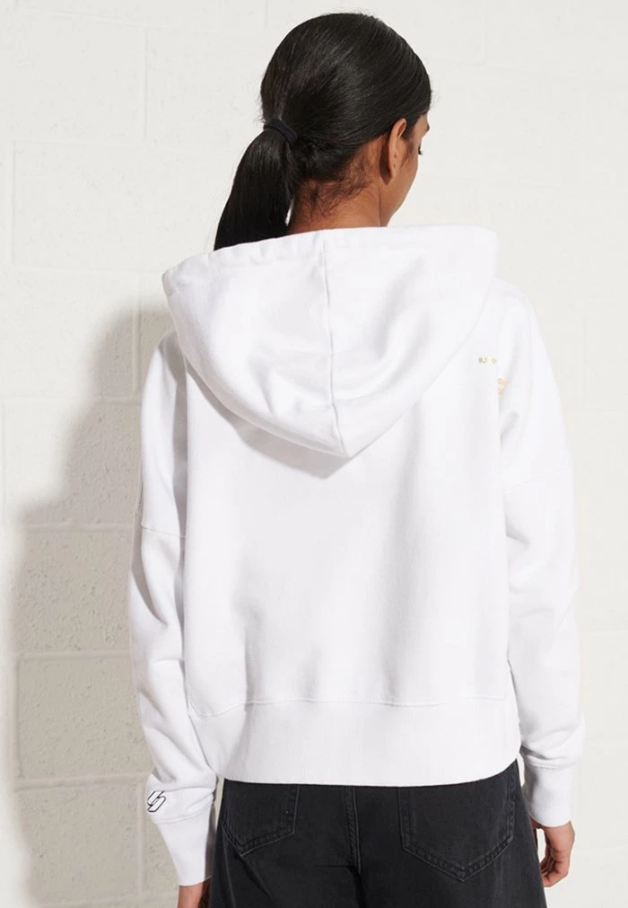 Superdry INDEPENDENT LOGO FOIL - Sweatshirt - White 2 Superdry INDEPENDENT LOGO FOIL - Sweatshirt - White - Image 2