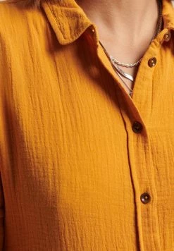 Superdry PENNY - Button-down Blouse - All Net Yellow -Superdry Shop 2517ce6ffd66435c84fb73c7c3bcb9b5
