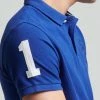 Superdry VINTAGE SUPERSTATE - Polo Shirt - Regal Blue