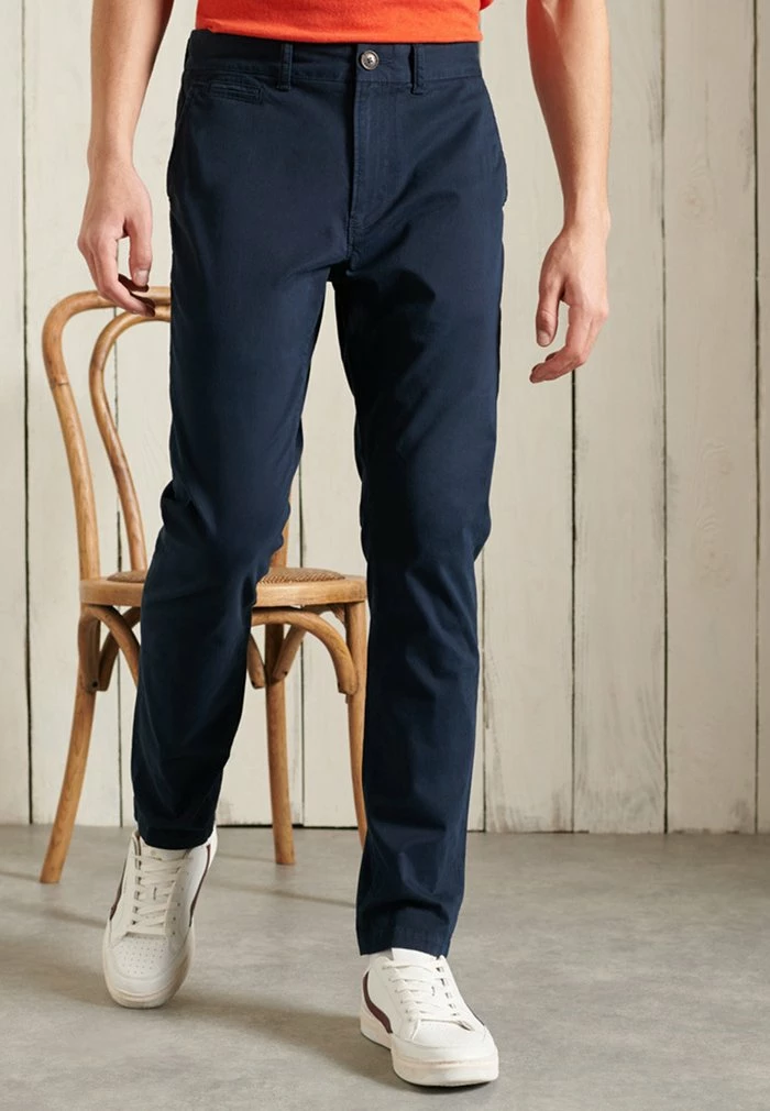 Superdry CORE - Chinos - Core Navy 1 Superdry CORE - Chinos - Core Navy
