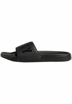Superdry CODE CORE - Pool Slides - Black