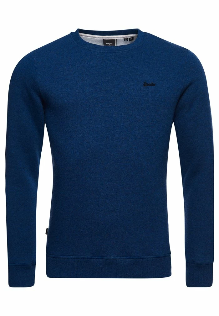 Superdry VINTAGE LOGO CREW - Sweatshirt - Bright Blue Marl 5 Superdry VINTAGE LOGO CREW - Sweatshirt - Bright Blue Marl - Image 5