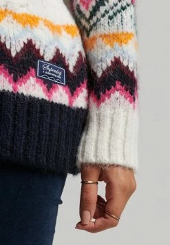 Superdry MIX PRINT - Jumper - Mash Up Fairisle -Superdry Shop 25b96bcdfecf4209aff95e59727cc4d6