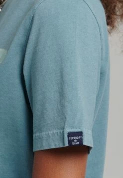 Superdry VINTAGE COOPER CLASSIC - Print T-shirt - Heritage Blue -Superdry Shop 25e2acd812a74b8891ffc8e801c5235c