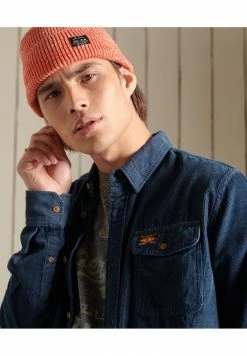 Superdry TRAILSMAN - Shirt - Rinse Wash Indigo -Superdry Shop 2616bfab9ddc4bf49a42a237e92b4df8