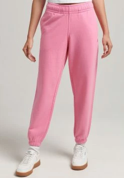 Superdry ESSENTIAL - Tracksuit Bottoms - Marne Pink
