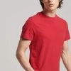 Superdry VINTAGE - Basic T-shirt - Work Red Marl