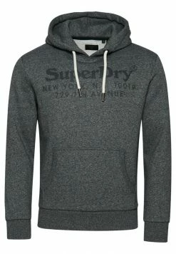 Superdry VINTAGE VENUE TONAL - Sweatshirt - Karst Black Mega Grit -Superdry Shop 27133d3db5a04b4fad96c8af6af2f419