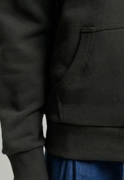 Superdry VINTAGE CORE LOGO METALLIC - Hoodie - Washed Black -Superdry Shop 2719080eedc540a394e97337132f5d46