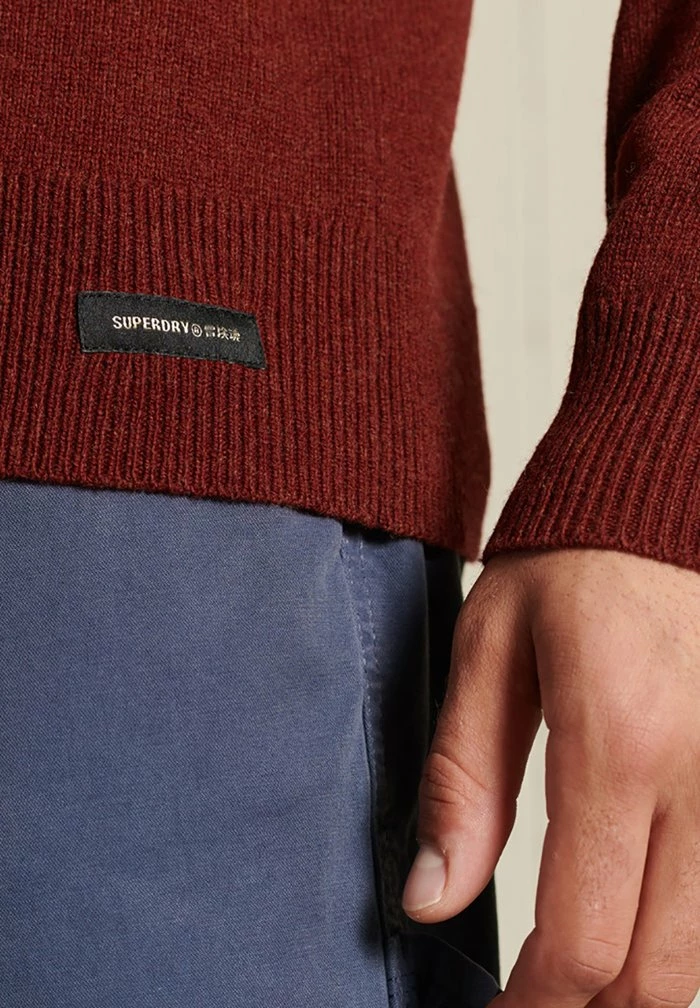 Superdry LIGHTWEIGHT - Jumper - Chilli 3 Superdry LIGHTWEIGHT - Jumper - Chilli - Image 3