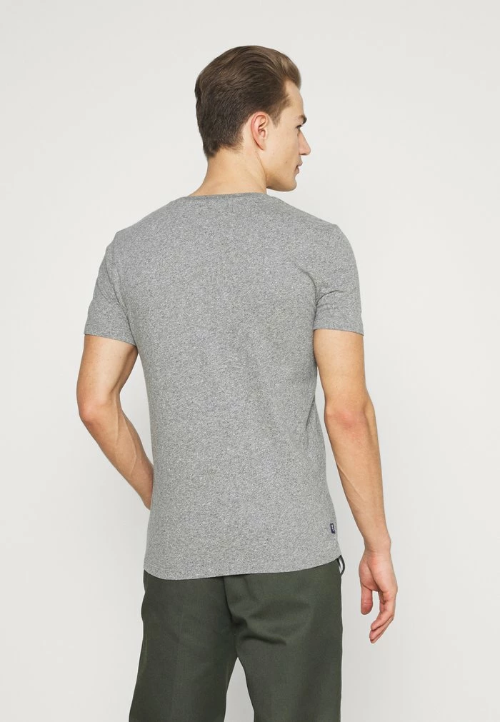 Superdry CLASSIC TEE - Basic T-shirt - Grey Marl 3 Superdry CLASSIC TEE - Basic T-shirt - Grey Marl - Image 3