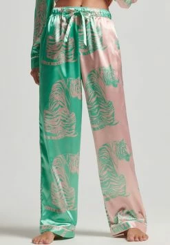 Superdry SLEEPWEAR - Pyjama Bottoms - Mixed Tiger